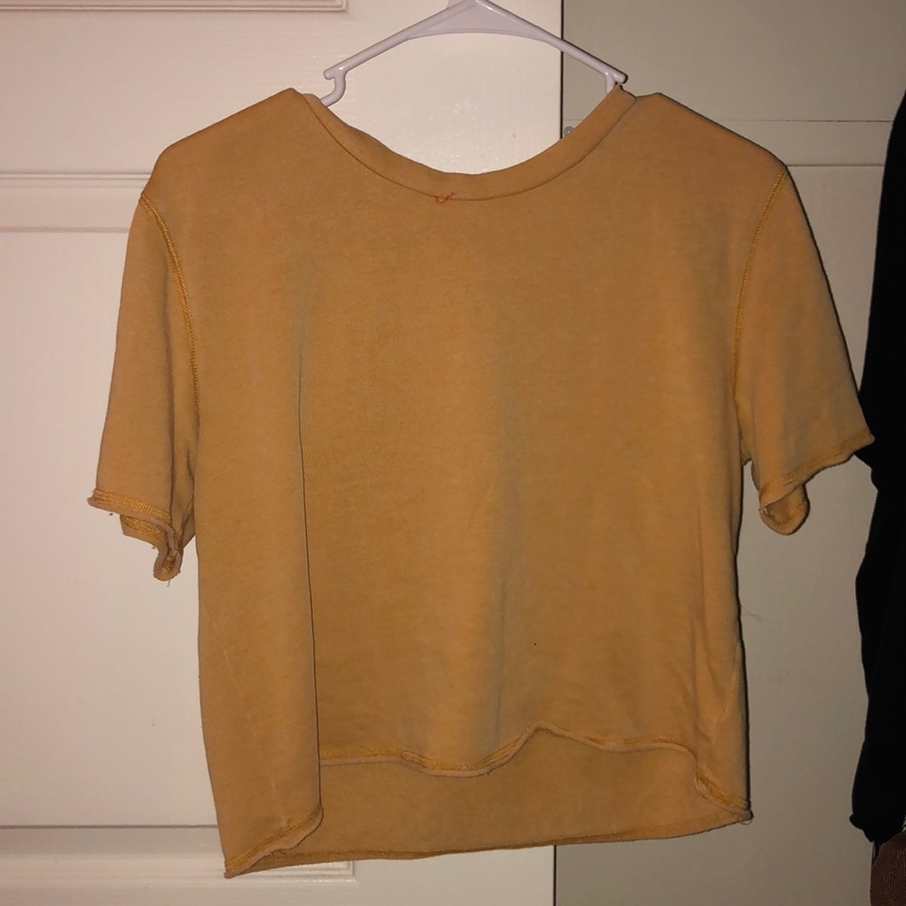 cropped sweater shirt